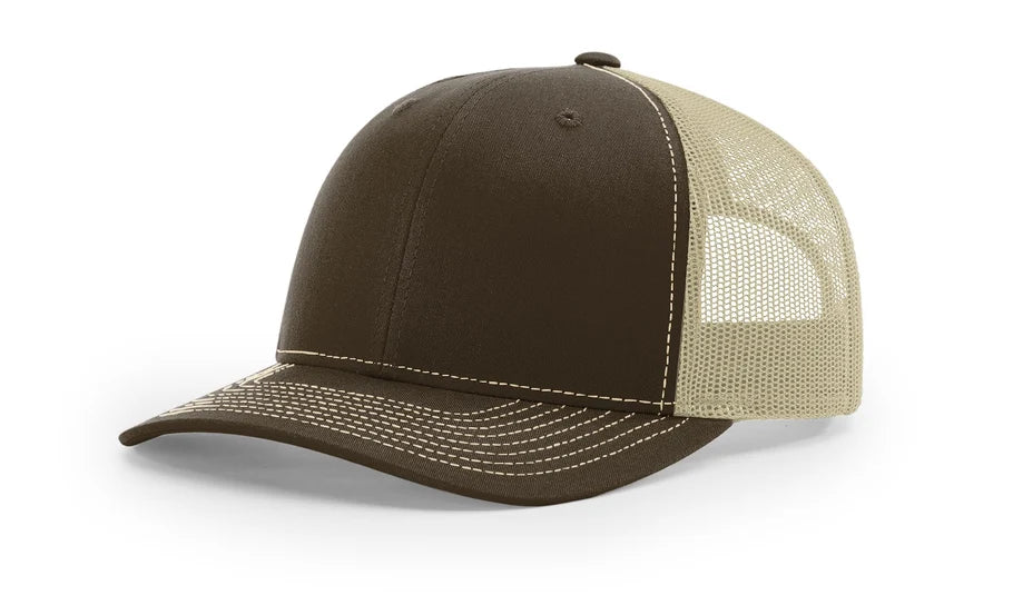 Richardson 112 Colors Leather Patch Trucker Hat