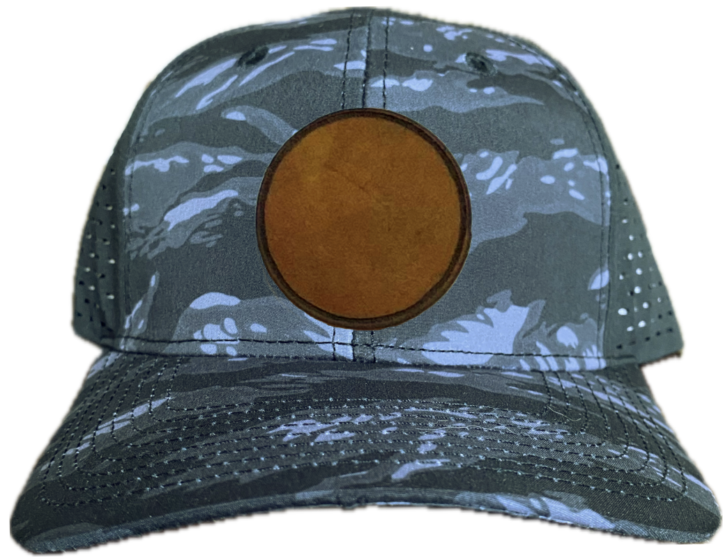 Black Tiger Stripe Low Profile Trucker