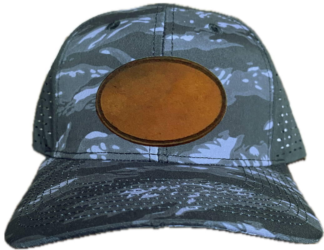 Black Tiger Stripe Low Profile Trucker