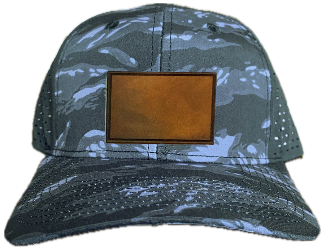 Black Tiger Stripe Low Profile Trucker