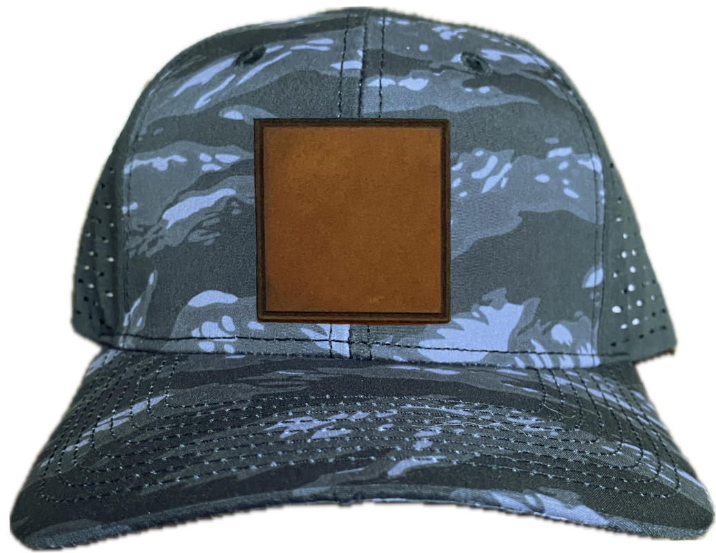 Black Tiger Stripe Low Profile Trucker