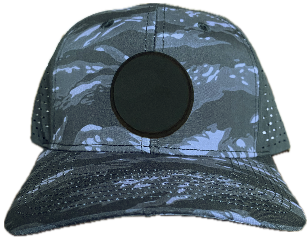 Black Tiger Stripe Low Profile Trucker