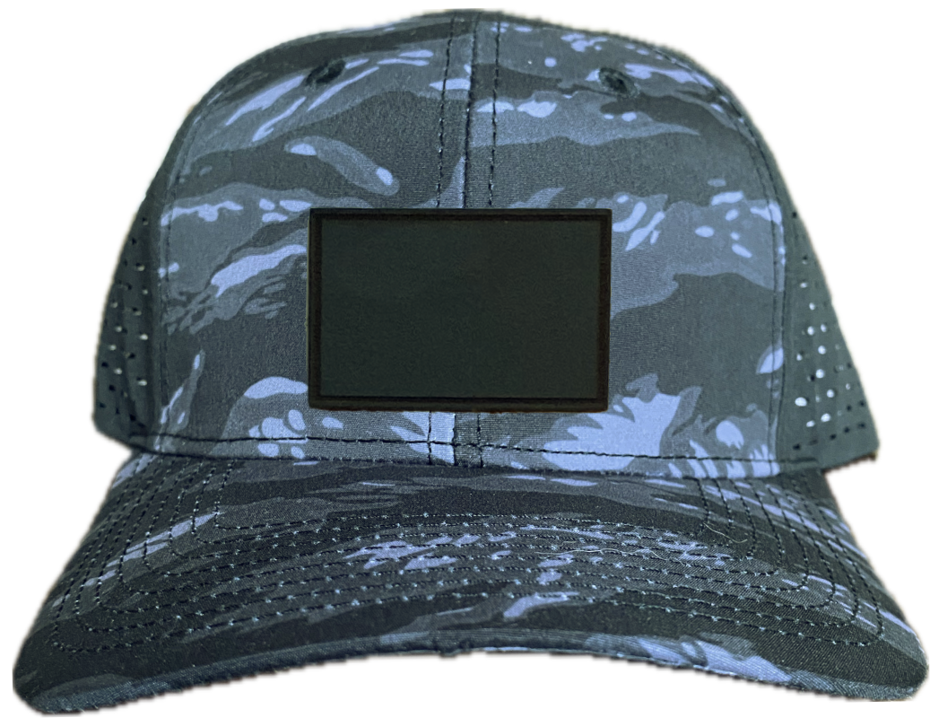 Black Tiger Stripe Low Profile Trucker