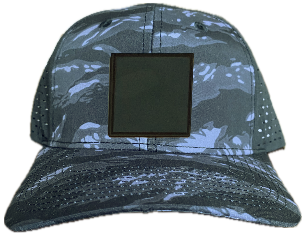 Black Tiger Stripe Low Profile Trucker