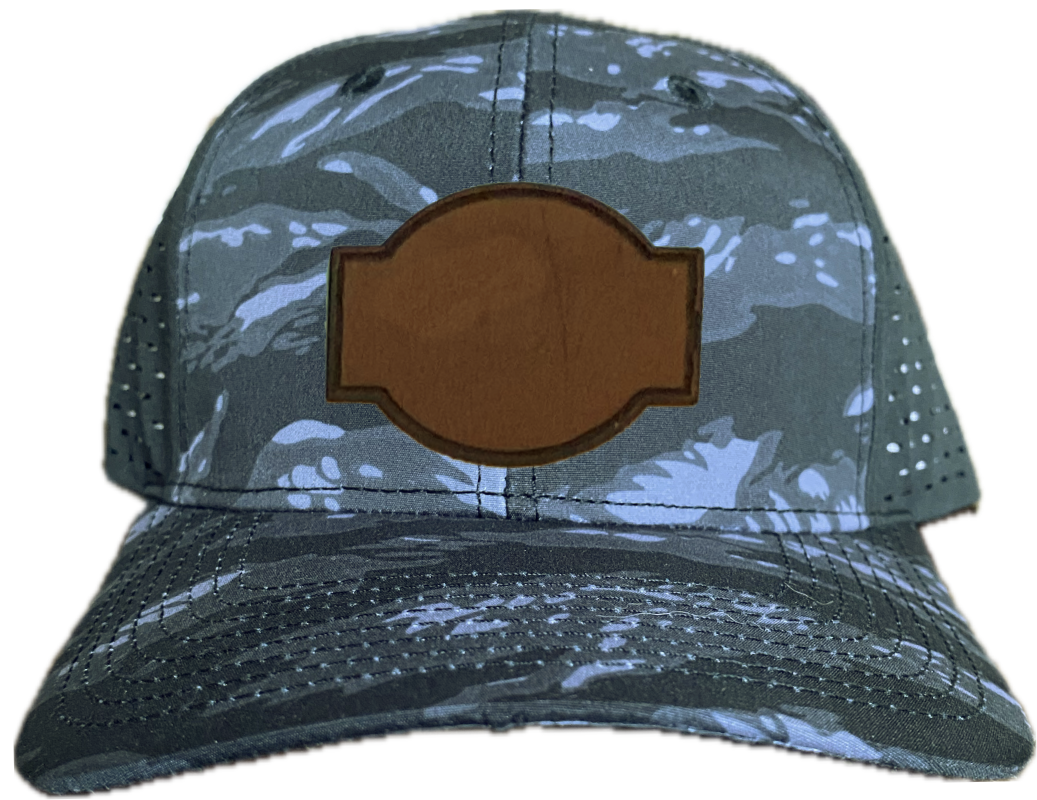 Black Tiger Stripe Low Profile Trucker