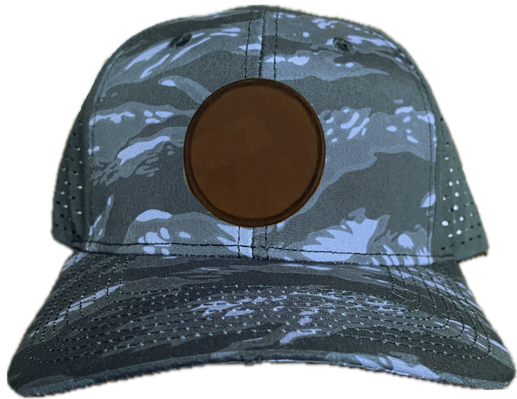 Black Tiger Stripe Low Profile Trucker