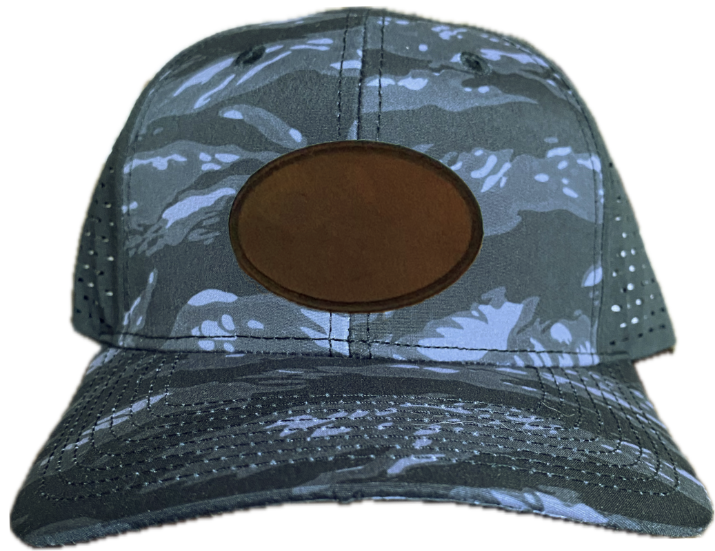 Black Tiger Stripe Low Profile Trucker
