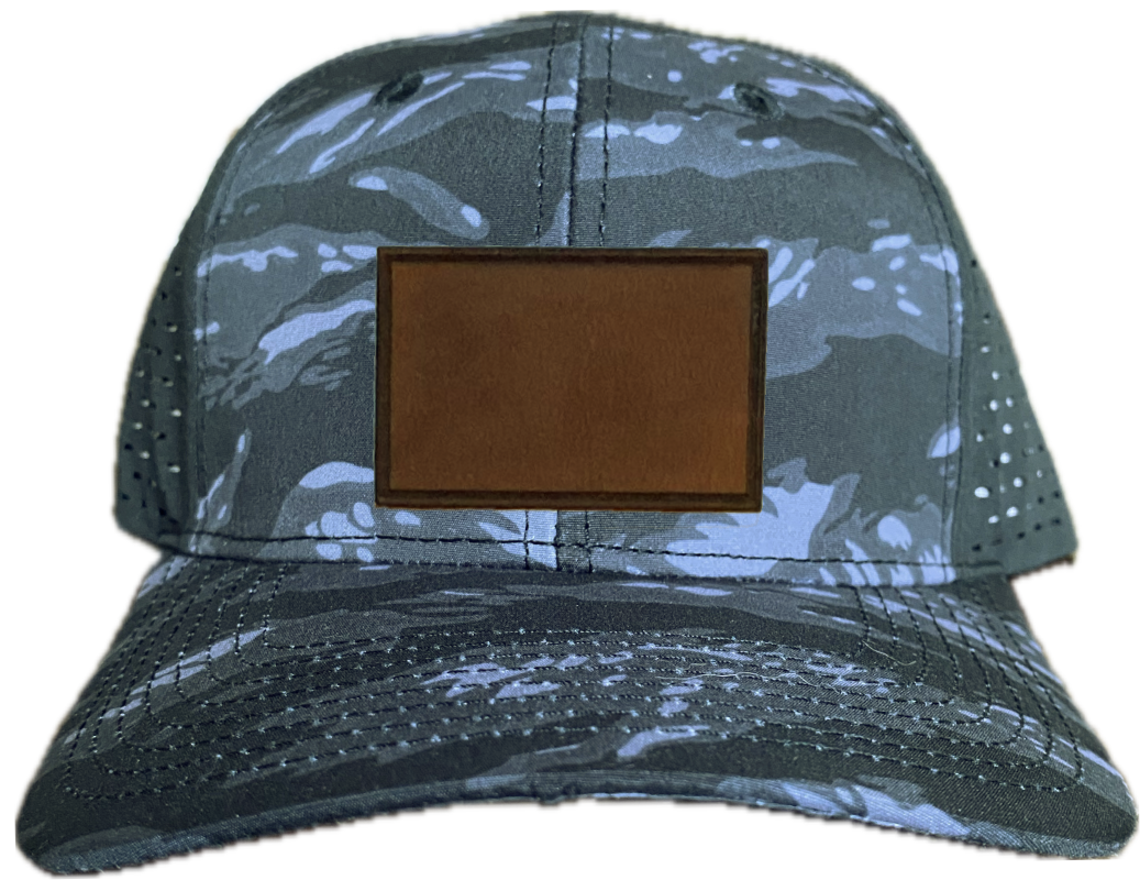 Black Tiger Stripe Low Profile Trucker