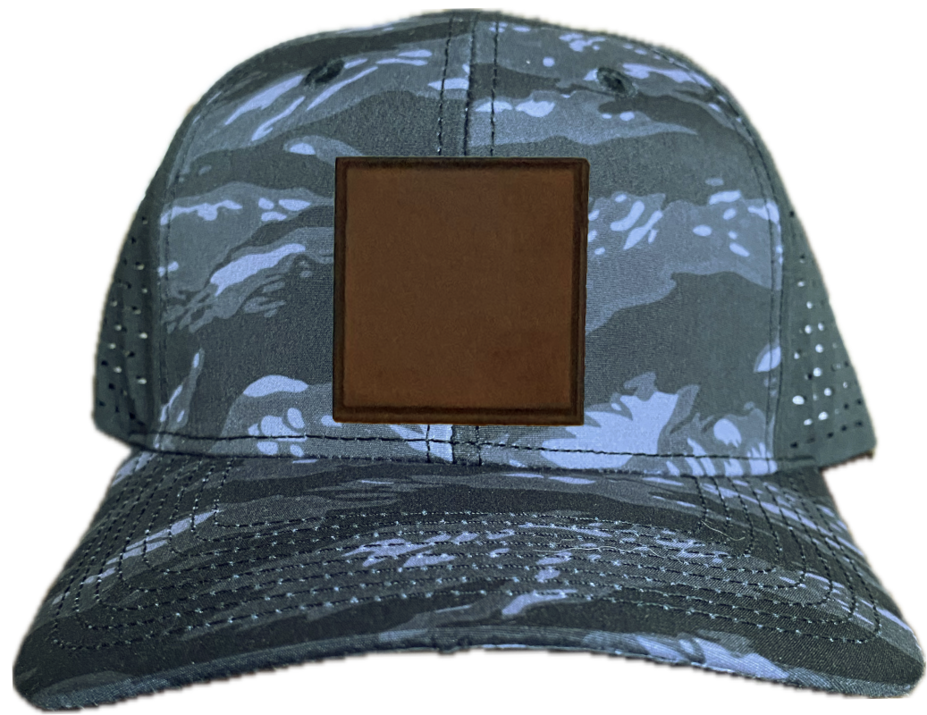 Black Tiger Stripe Low Profile Trucker