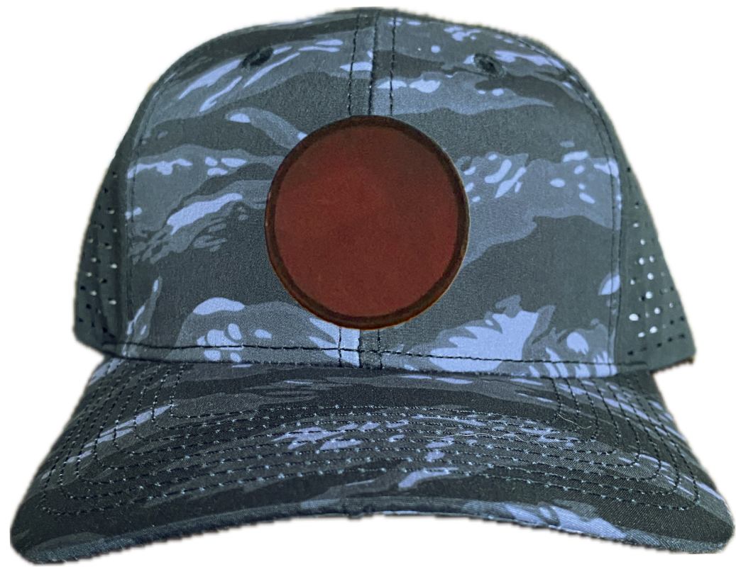 Black Tiger Stripe Low Profile Trucker