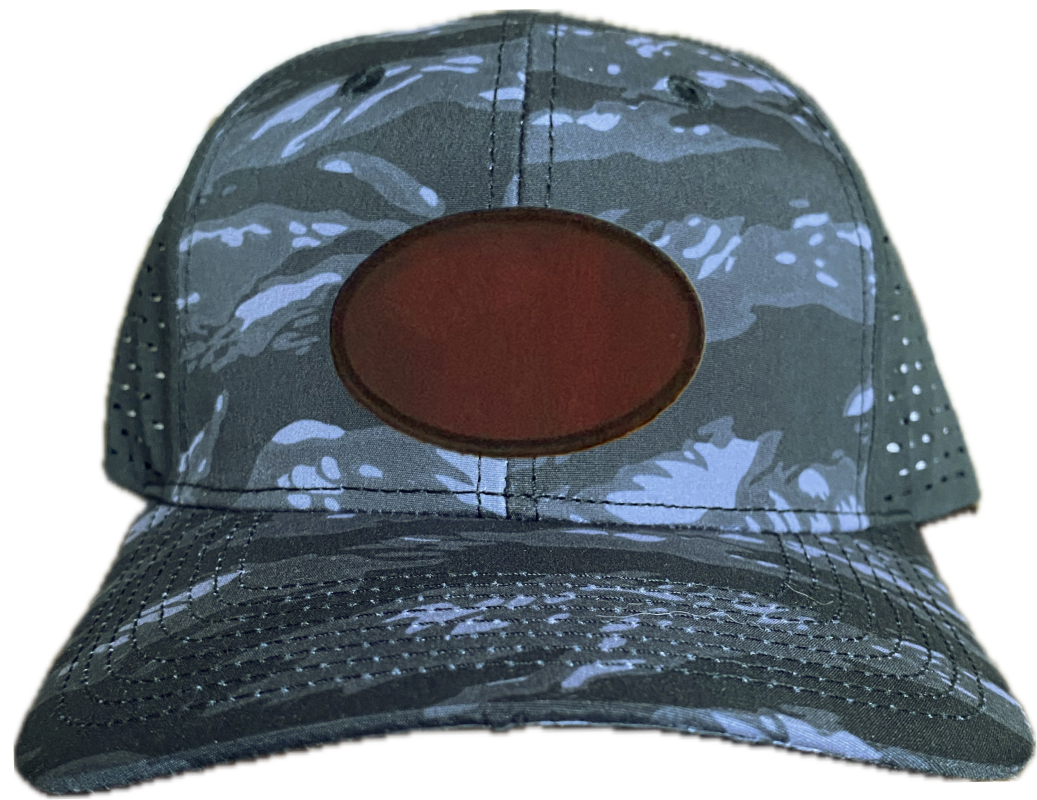 Black Tiger Stripe Low Profile Trucker