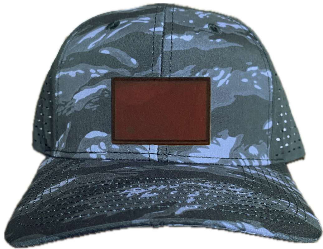 Black Tiger Stripe Low Profile Trucker