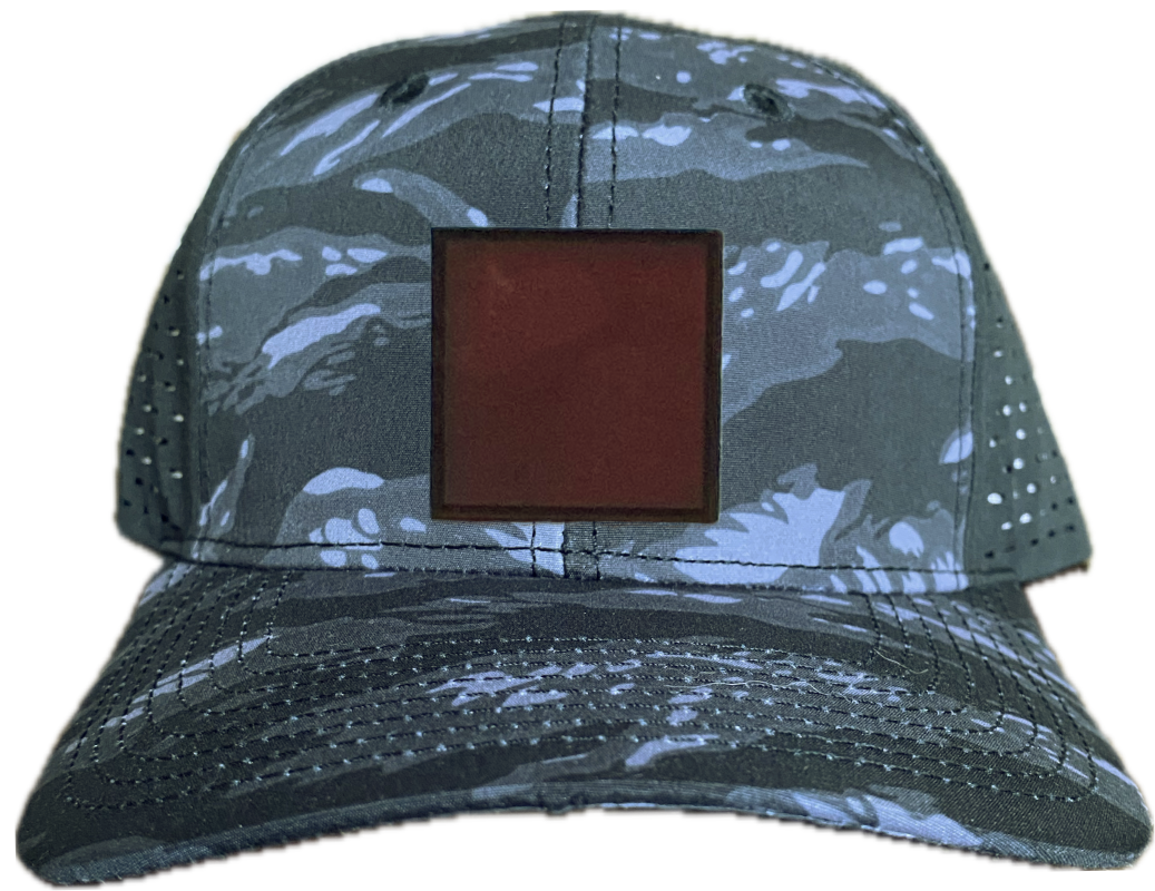 Black Tiger Stripe Low Profile Trucker