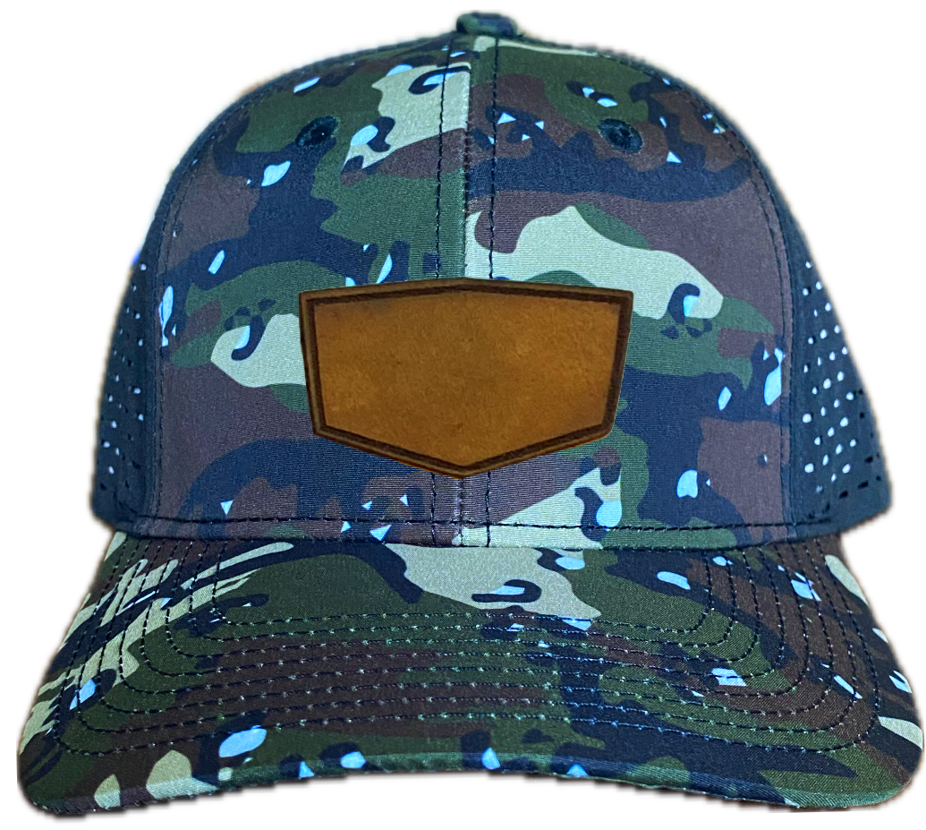 Chocolate Chip Woodland Low Profile Trucker