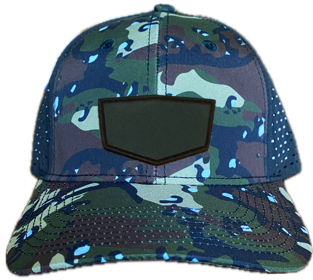 Chocolate Chip Woodland Low Profile Trucker