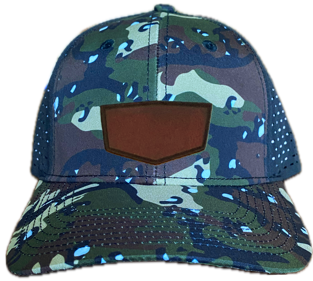 Chocolate Chip Woodland Low Profile Trucker