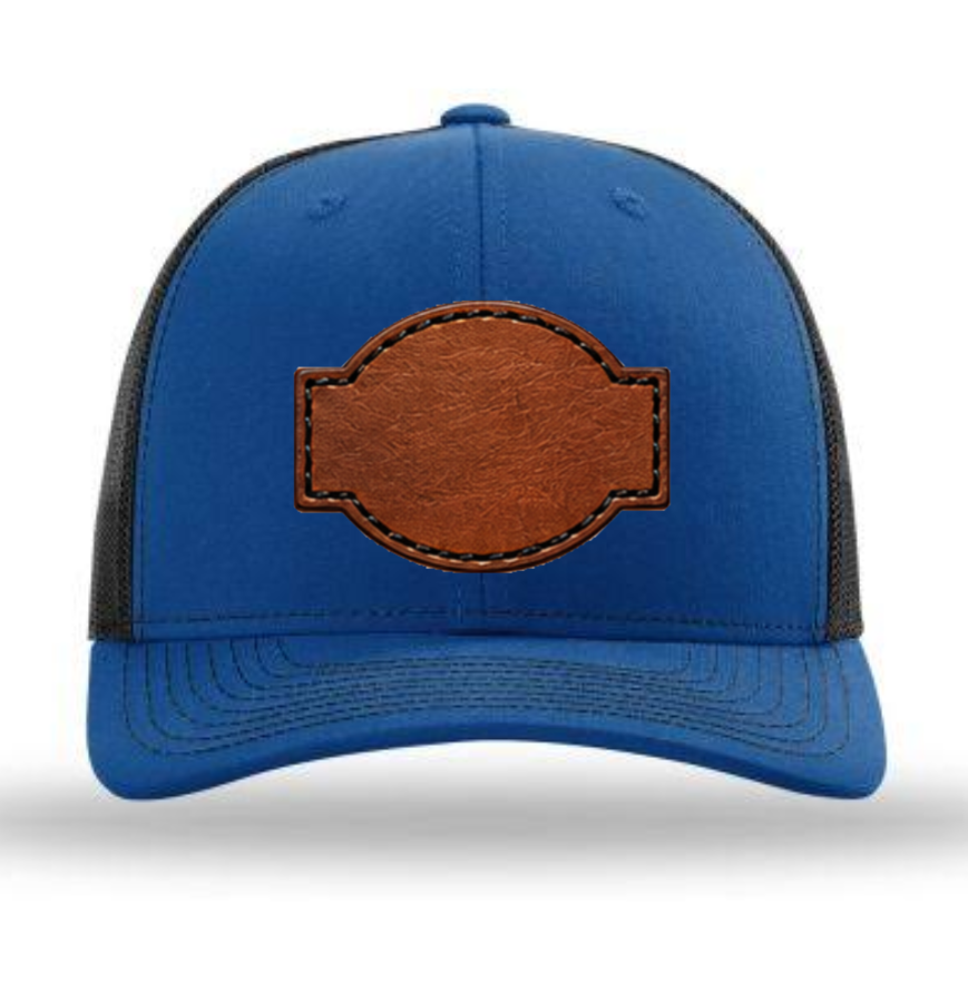 Richardson 112 Colors Leather Patch Trucker Hat
