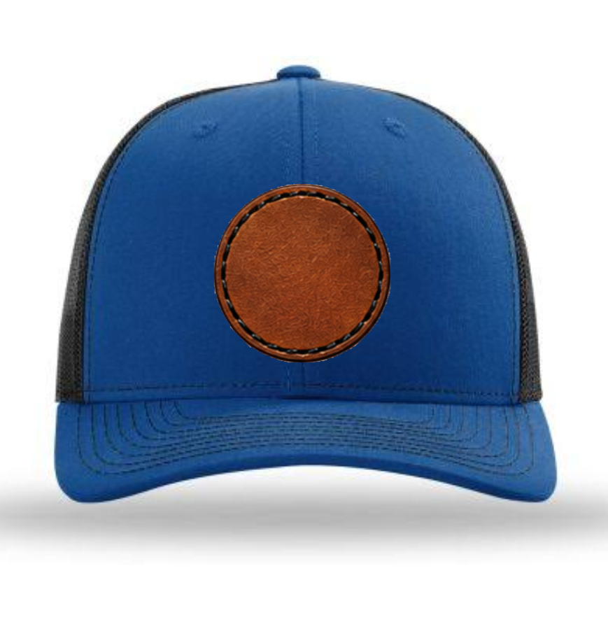 Richardson 112 Colors Leather Patch Trucker Hat
