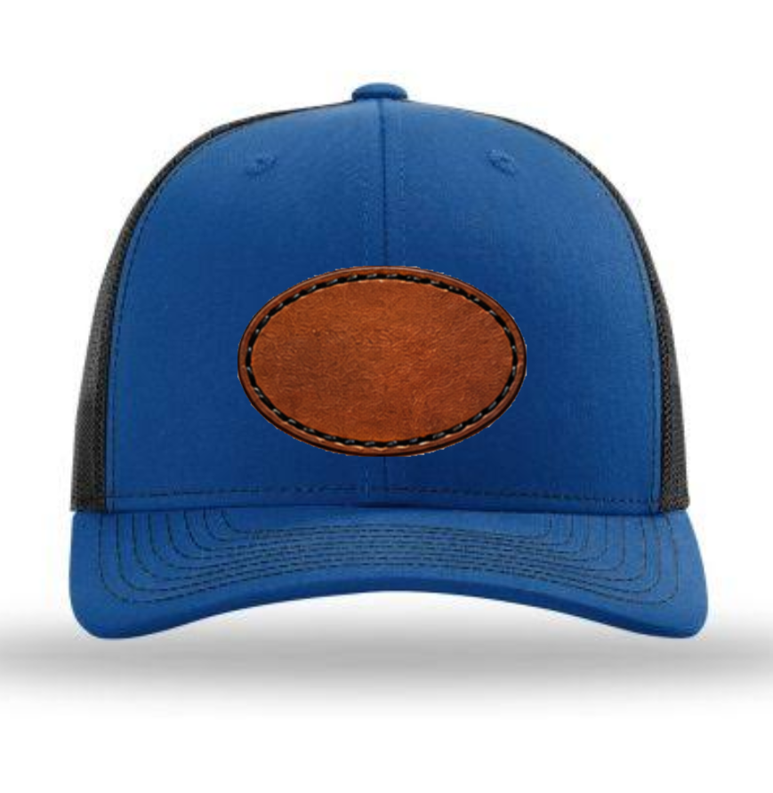 Richardson 112 Colors Leather Patch Trucker Hat