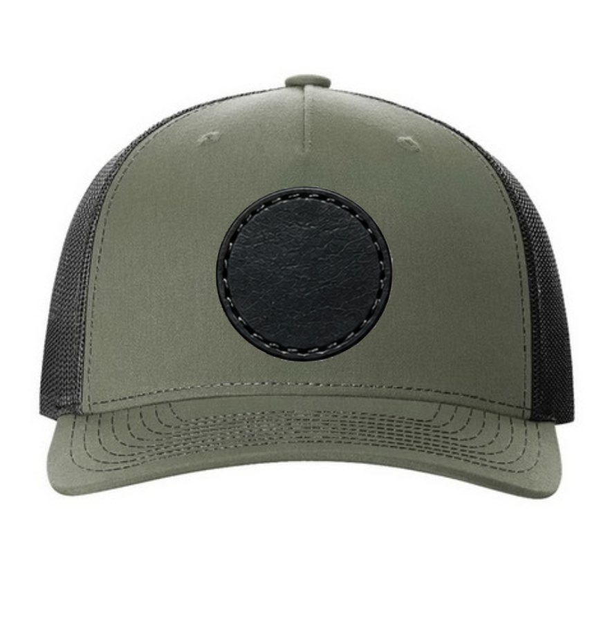 Richardson 112 Colors Leather Patch Trucker Hat