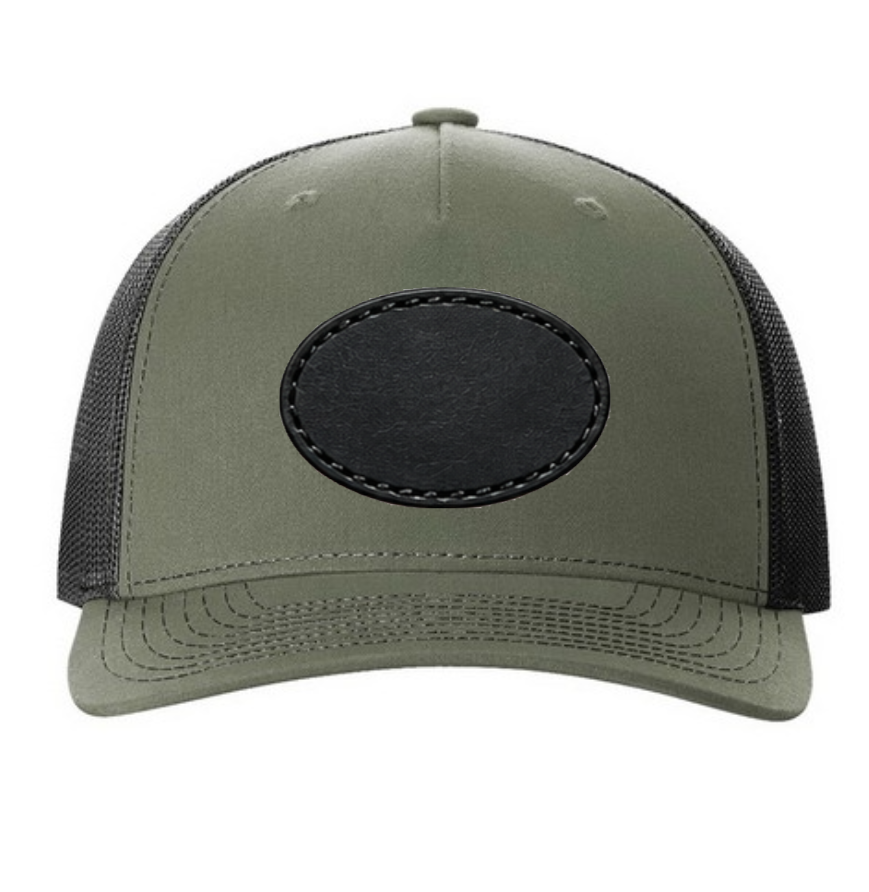 Richardson 112 Colors Leather Patch Trucker Hat