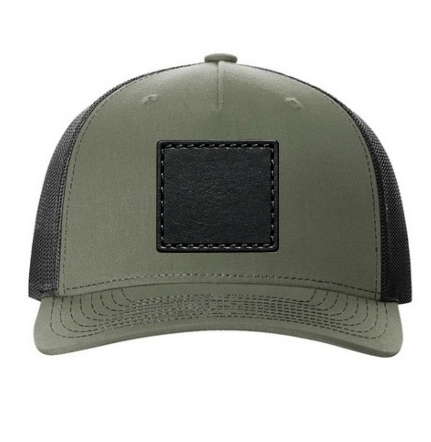 Richardson 112 Colors Leather Patch Trucker Hat