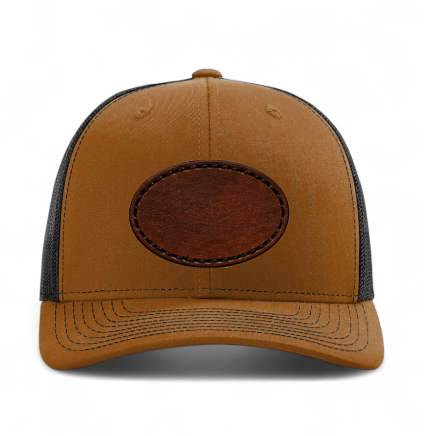 Richardson 112 Colors Leather Patch Trucker Hat