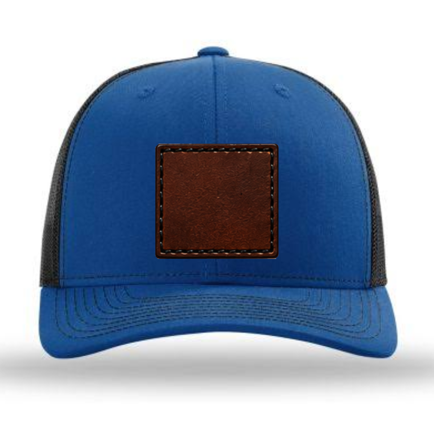 Richardson 112 Colors Leather Patch Trucker Hat