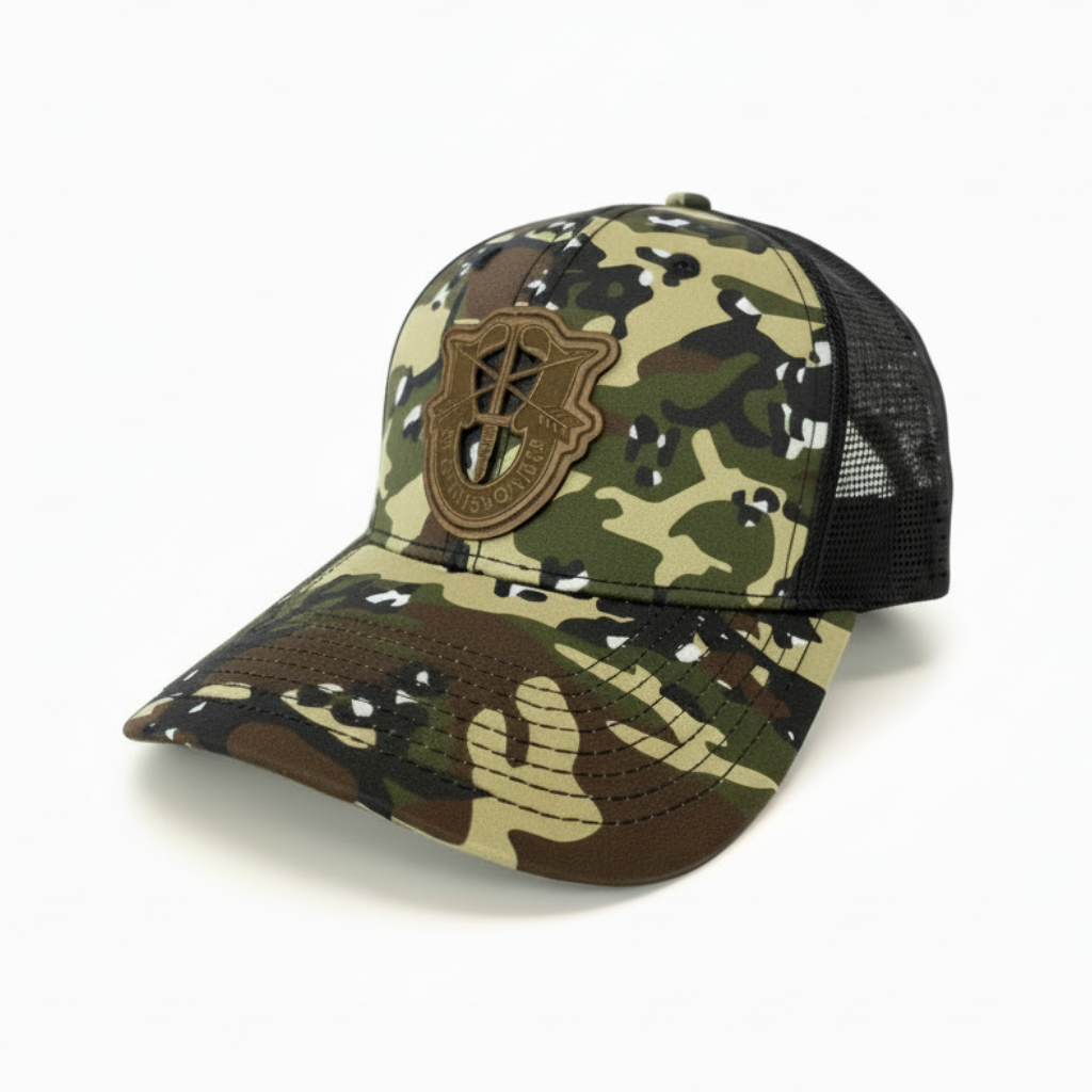 SF Crest Hat at consistent catalog scale on a pure white square background