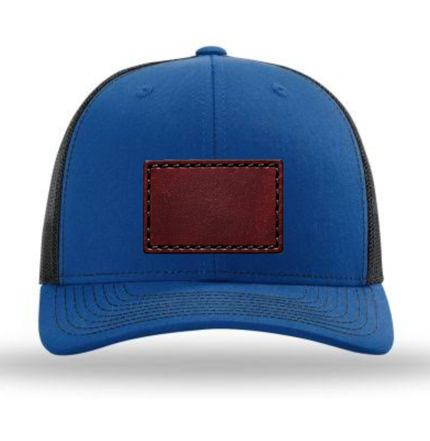 Richardson 112 Colors Leather Patch Trucker Hat