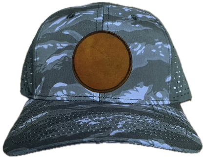 Black Tiger Stripe Low Profile Trucker