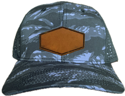 Black Tiger Stripe Low Profile Trucker