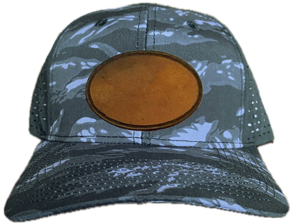 Black Tiger Stripe Low Profile Trucker