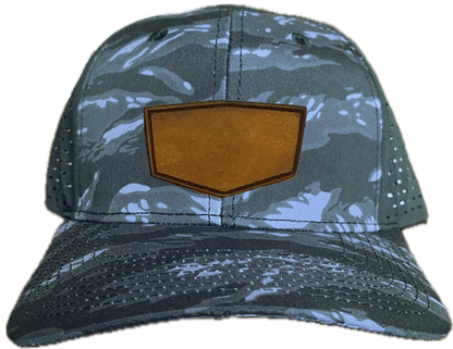 Black Tiger Stripe Low Profile Trucker