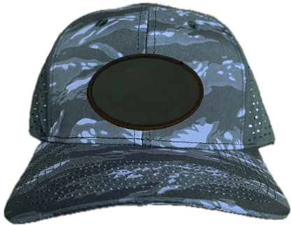 Black Tiger Stripe Low Profile Trucker