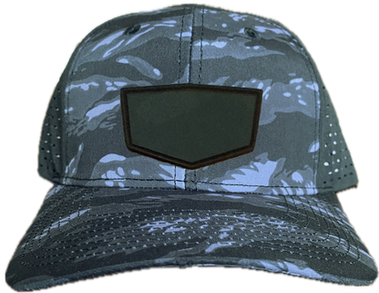 Black Tiger Stripe Low Profile Trucker
