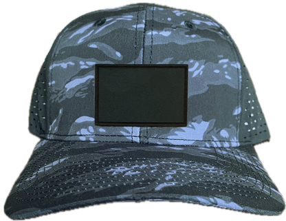 Black Tiger Stripe Low Profile Trucker