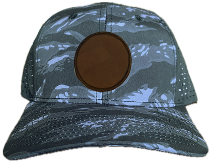 Black Tiger Stripe Low Profile Trucker