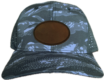 Black Tiger Stripe Low Profile Trucker
