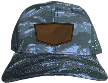 Black Tiger Stripe Low Profile Trucker