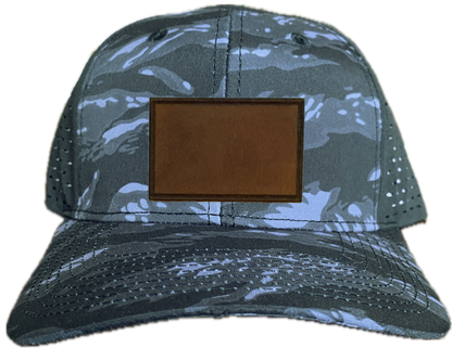 Black Tiger Stripe Low Profile Trucker