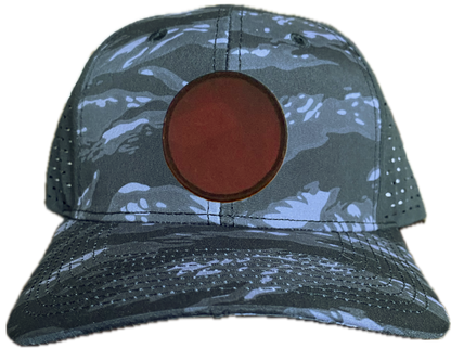 Black Tiger Stripe Low Profile Trucker