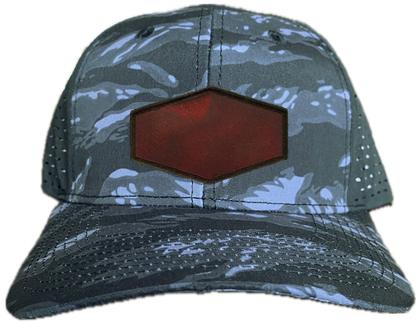 Black Tiger Stripe Low Profile Trucker
