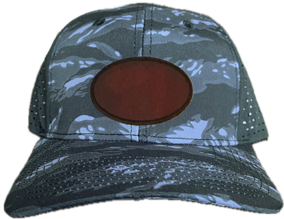Black Tiger Stripe Low Profile Trucker