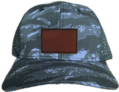 Black Tiger Stripe Low Profile Trucker