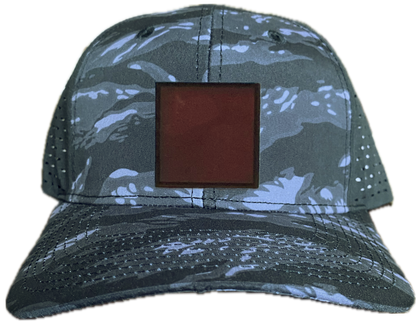 Black Tiger Stripe Low Profile Trucker