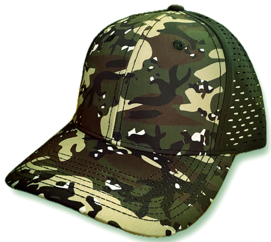 Chocolate Chip Woodland Low Profile Trucker