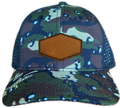Chocolate Chip Woodland Low Profile Trucker