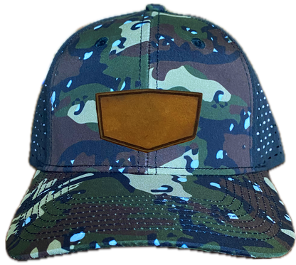 Chocolate Chip Woodland Low Profile Trucker