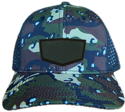Chocolate Chip Woodland Low Profile Trucker